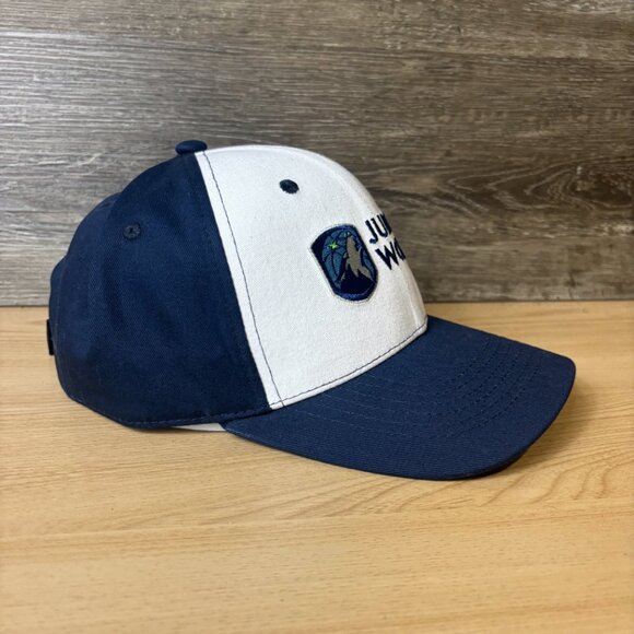 Minnesota Timberwolves Hat Strap Back Blue White NBA Basketball Junior Wolves - Picture 6 of 9